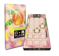 Bánh Mochi Daifuku vị đào nhân socola trắng
