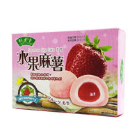 Bánh Mochi Dâu Tây Bamboo House – Japanese Rice Cake Strawberry 180G
