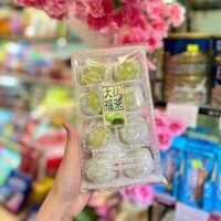 Bánh Mochi Nhật Bản Vị Trà Xanh (Matcha) Hộp 8 Viên