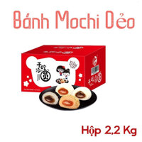 Bánh Mochi Tròn Đài Loan Hiệu 2 Cô Gái Các Vị Đậu Phộng, Đậu Đỏ, Mè Đen, Mè Trắng