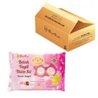 Bánh Mochi Tuyết Thiên Sứ Vị Dâu (30g/bánh,10 bánh/gói,15 gói/thùng)