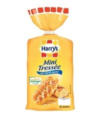 BÁNH MỲ HOA CÚC MINI HARRYS 210G (GÓI)