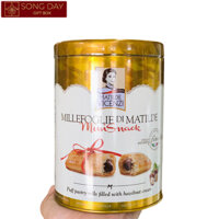 Bánh ngàn lớp minisnack nhân kem hạt phỉ Matilde Vicenzi 150g