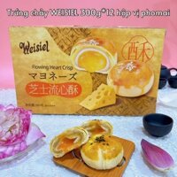Bánh ngàn lớp trứng chảy weisiel - vị phô mai