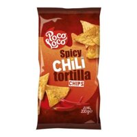 Bánh Ngô Giòn Vị Cay, Spicy Chili Tortilla Chips (200g) - POCO LOCO