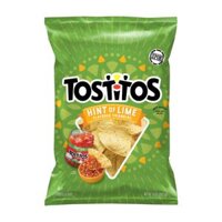Bánh Ngô Giòn Vị Chanh, Flavored Tortilla Chips, Hint of Lime, 10 oz (283.5g) - TOSTITOS