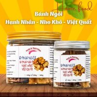 Bánh Ngói Hạnh Nhân - Nho Khô - Việt Quất Hũ 100g/250g