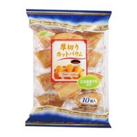 Bánh ngọt Marukin Baumkuchen cắt lát 10P