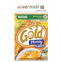 Bánh / Ngũ cốc ăn sáng Nestlé Gold Honey Flakes (vị bắp mật ong) - Hộp 220/370g