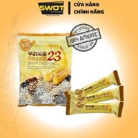 BÁNH NGŨ CỐC GRAIN CRISPY ROLL HÀN QUỐC 150gr - 3 vị Choco, Cheese và Dâu với 23 loại ngủ cốc Cung cấp năng lượng và dinh dưỡng - SWOT