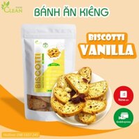 Bánh ngũ cốc nguyên cám BISCOTTI tiểu đường giảm cân ăn kiêng vị Vanilla - Bánh ăn kiêng dành cho người giảm cân