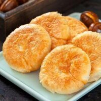 Bánh nướng hạt dẻ bánh ngọt bánh mè thủ công bánh ngàn lớp món ăn nhẹ truyền thống thực phẩm ăn sáng thông thường