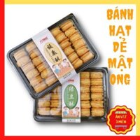 Bánh nướng hạt dẻ mật ong đậu xanh bánh hạt dẻ nhân đậu xanh thơm ngon ngậy hộp 500gr gồm 26c bánh