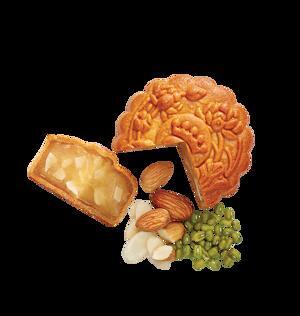 Bánh nướng Kinh đô đậu xanh hạnh nhân 150g (bánh chay)