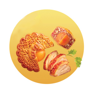Bánh nướng Kinh đô gà quay sốt X.O 4 trứng 800g
