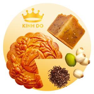 Bánh nướng Kinh đô hạt sen trà xanh 1 trứng 150g