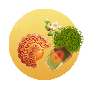 Bánh nướng Kinh đô hạt sen trà xanh 2 trứng ĐB 210g