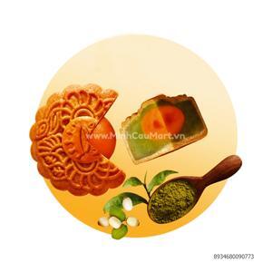 Bánh nướng Kinh đô hạt sen trà xanh 1 trứng 150g