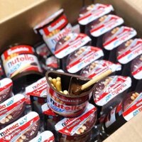 BÁNH  NUTELLA CHẤM SOCOLA HẠT DẺ