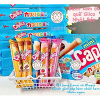 Bánh ốc quế kem Glico Caplico Nhật