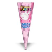 Bánh ốc quế vị socola, hạt phỉ kèm đồ chơi Relkon Peppa Pig cây 25g (từ 3 tuổi) - Màu ngẫu nhiên