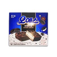 Bánh OH YES  quy kem phủ socola, hộp 360 gr * 12 gói - Haitai-Hàn Quốc