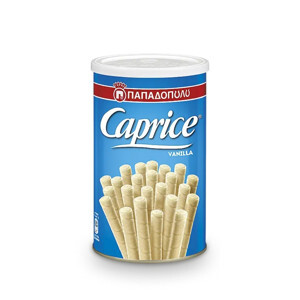 Bánh ống quế Caprice Papadopoulos Vanilla 250g