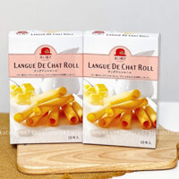 BÁNH ỐNG TRỨNG CUỘN LANGUE DE CHAT ROLL AKAI BOHSHI NHẬT BẢN