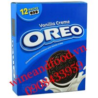 Bánh Oreo kem vani hộp 12 gói