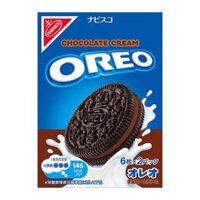 Bánh Oreo Nhân Kem Socola, Oreo, Chocolate Cream, 12 Cái, 4.09 oz (116g) - NABISCO