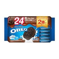 Bánh Oreo Nhân Kem Socola, Oreo, Chocolate Cream, 8 Gói (235.2g) - NABISCO