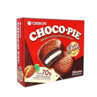 Bánh Orion Chocopie 12P Dark_30g*12cái