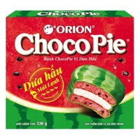 Bánh Orion Chocopie vị Dưa Hấu hộp 12 bánh / 360g VHMART57