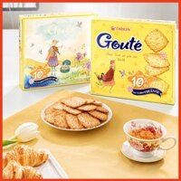 Bánh Orion Goute mè giòn tan Combo 4 hộp 316,8g (Chính hãng) VHMART57