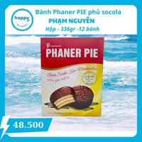 Bánh Phanner Pie phủ socola Marshmallow  Phạm Nguyên – Hộp 336gr ( 12 bánh )