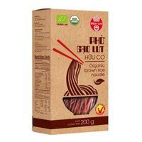 Bánh Phở Gạo Lứt Khô Hữu Cơ Bích Chi 200G