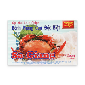 Bánh phồng cua đặc biệt Sa Giang hộp 200g