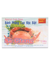 Bánh Phồng Cua Đặc Biệt Sa Giang Hộp 200G