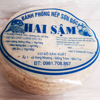 Bánh phồng nếp ngọt 100 cái chưa nướng đặc sản Bến Tre