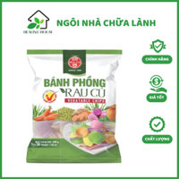 Bánh phồng rau củ Bích Chi - Bánh phồng chay - thùng 30 gói