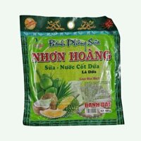 Bánh phồng sữa nước cốt dừa lá dứa Nhơn Hoàng gói 220g/400g