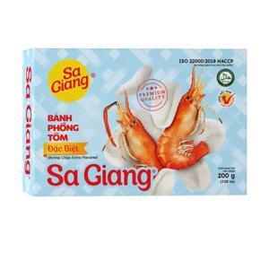 Bánh phồng tôm đặc biệt Sa Giang hộp 200g