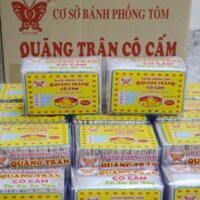 BÁNH PHỒNG TÔM QUÃNG TRÂN CÔ CẤM