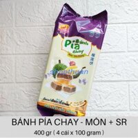 Bánh Pía Chay Khoai Môn Sầu Riêng 400gr ( 4 cái x 100 gr )