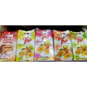Bánh pía đậu - sầu riêng Tân Huê Viên gói 540g