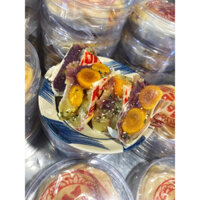 BÁNH PÍA ĐẬU XANH KHOAI  MÔN MỠ HÀNH 600gr