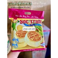 Bánh pía đậu xanh sầu riêng Thượng Hạng 1 trứng Hải Sơn 800g [TÚI 4 BÁNH]