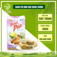 Bánh pía khoai môn sầu riêng 1 trứng 400gr Tân Huê Viên, quà tặng đặc sản Việt Nam