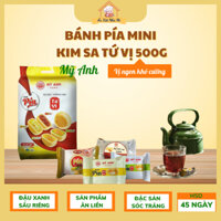 BÁNH PÍA KIM SA TỨ VỊ MỸ ANH 500G - BÁNH PÍA MINI TRỨNG MUỐI TAN CHẢY - ĐẶC SẢN SÓC TRĂNG - BÁN CHẠY