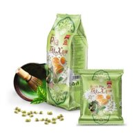 Bánh pía Mỹ Ngọc không sầu riêng vị trà xanh, bánh pía trà xanh hương vị thơm ngon độc lạ túi 380g
